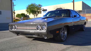 Classic Muscle Car Exterior Wallpaper