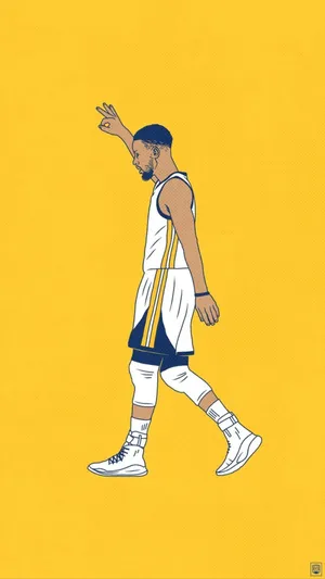 Classic Nba Cartoon Fun Wallpaper