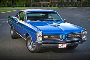 Classic Pontiac Gto In All Its Glory Wallpaper