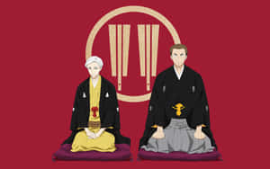 Classic Shouwa Genroku Rakugo Shinjuu Performance Wallpaper