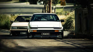 Classic Toyota Corolla Ae86 Wallpaper