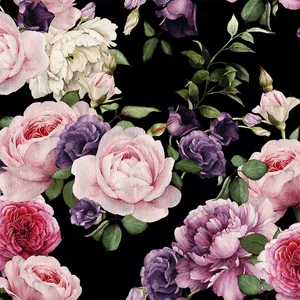 Classic Vintage Floral Wallpaper