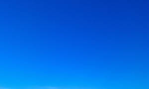 Clear Plain Blue Sky Wallpaper