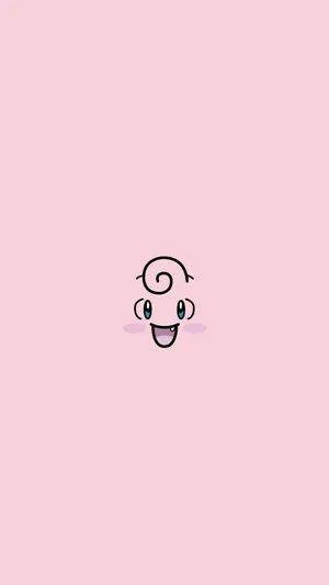 Clefairy-themed Phone Background Wallpaper