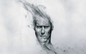 Clint Easywood Smoke Fanart Wallpaper