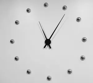 Clock Without Numbers Wallpaper