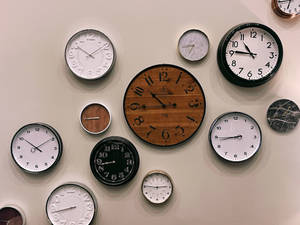 Clocks On The Wall Wallpaper