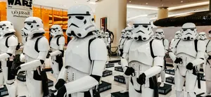 Clone Trooper's Lining Up Wallpaper