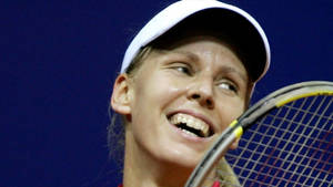 Close-up Elena Dementieva Smiling Wallpaper