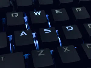 Close-up Gamer Keyboard Wallpaper