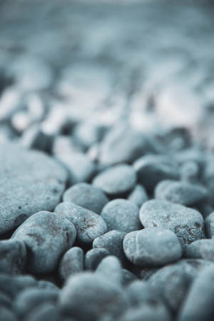 Close-up Gray Stone Wallpaper