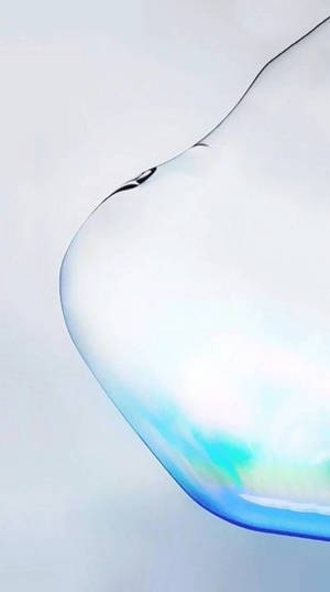 Close-up Note 10 Water Drop Wallpaper