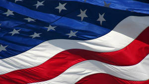Close-up Of American Flag Wallpaper