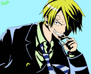 Close-up Of Vinsmoke Sanji Wallpaper