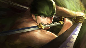 Close Up One Piece Zoro 4k Wallpaper