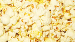 Close Up Popcorn Texture Wallpaper