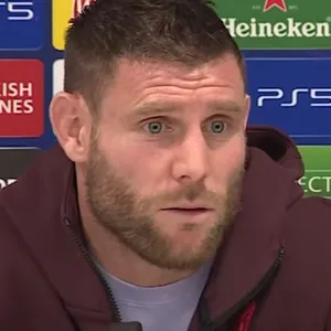 Close-up Portrait Of James Milner Wallpaper