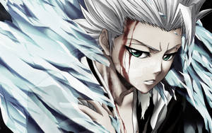 Close-up Tōshirō Hitsugaya New Bleach Wallpaper