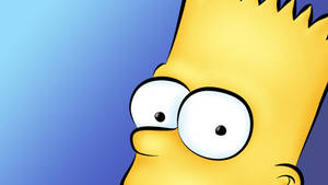 Closeup Of Bart Simpson Wallpaper