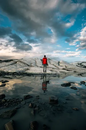 Clouds And Mountains Hd Phone Wallpaper