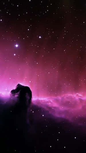 Clouds And Stars In The Universe Iphone Wallpaper