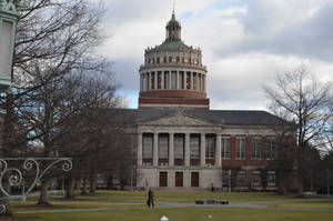 Cloudy University Of Rochester Library Wallpaper