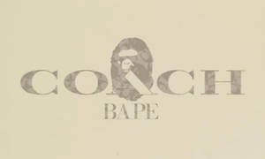 Coach And Bape Logo Wallpaper