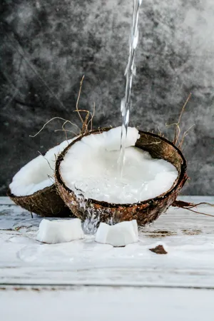 Coconut Fruit Juice Wallpaper