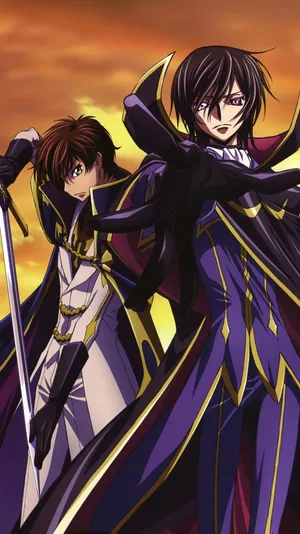 Code Geass Lelouch And Suzaku Wallpaper