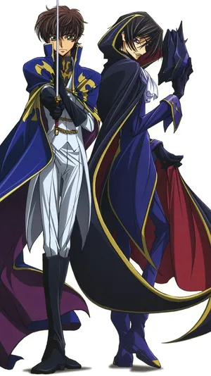 Code Geass Lelouch And Suzaku Kururugi Wallpaper