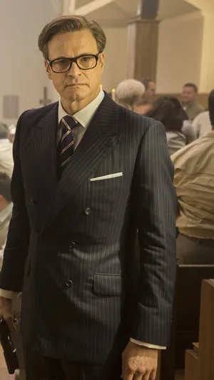 Colin Firth In Character For Kingsman: The Golden Circle Wallpaper