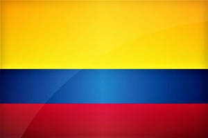 Colombia Flag Colors Wallpaper