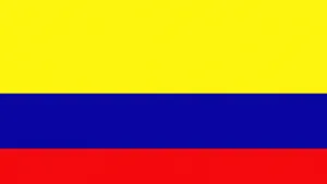 Colombia Flag Vibrant Wallpaper