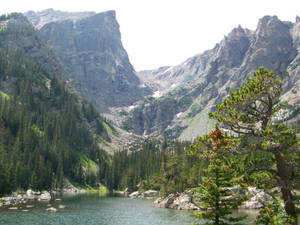 Colorado Dream Lake Wallpaper