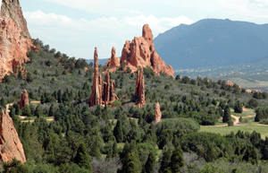 Colorado's Garden Of Gods Photography Wallpaper