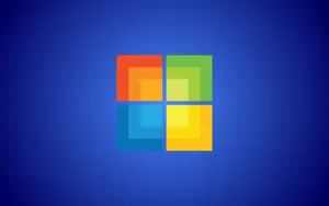 Colored Microsoft Windows Logo Wallpaper
