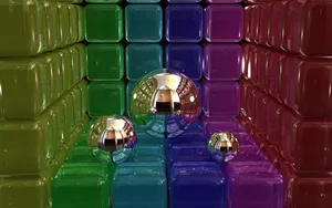 Colorful 3d Digital Art Wallpaper