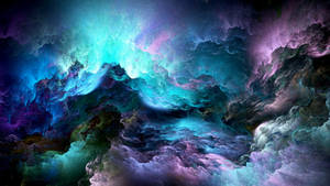 Colorful Abstract Clouds Desktop Wallpaper
