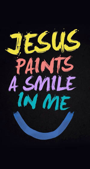 Colorful Aesthetic Christian Display Wallpaper