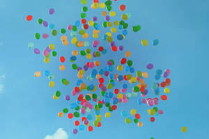 Colorful Air Balloons Wallpaper