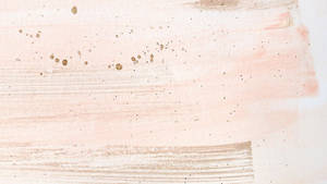Colorful And Sparkly Rose Gold Paint Swirls Wallpaper