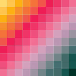 Colorful Blocky Gradient Grid Aesthetic Wallpaper