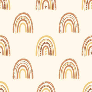 Colorful Boho Rainbow Perfectly Captured Wallpaper