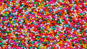 Colorful Candy Balls Wallpaper
