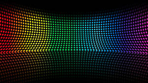 Colorful Disco Dots Wallpaper