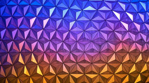 Colorful Epcot Close Up Wallpaper