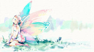 Colorful Fairy Wings Wallpaper