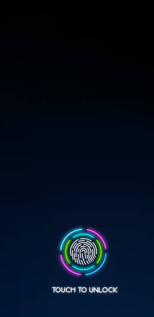 Colorful Fingerprint 2k Amoled Wallpaper