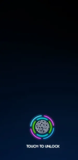 Colorful Fingerprint 2k Amoled Wallpaper