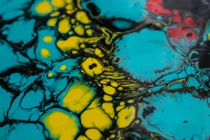 Colorful Fluid Abstract Art Wallpaper